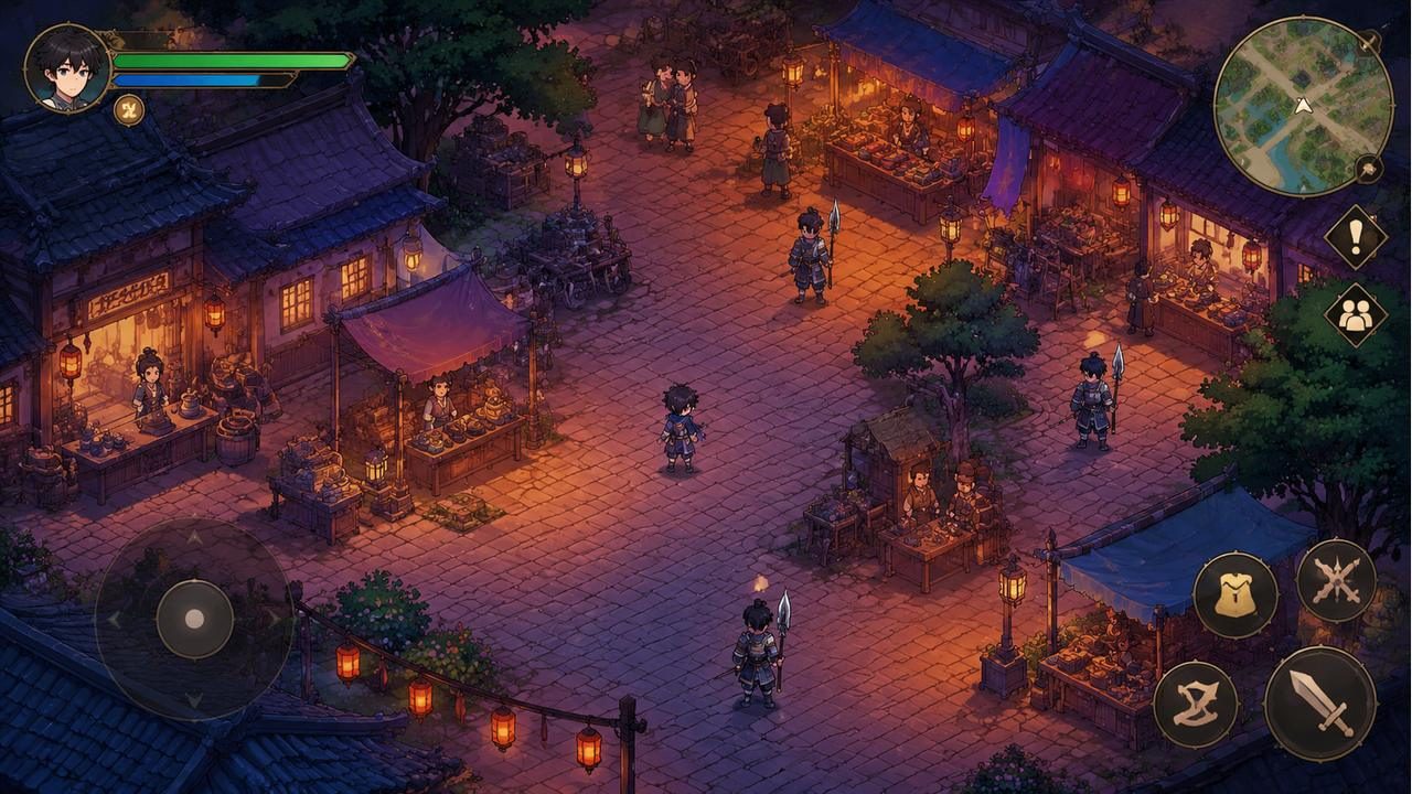 交易街的屑卫兵 操作界面 玩法截图 8