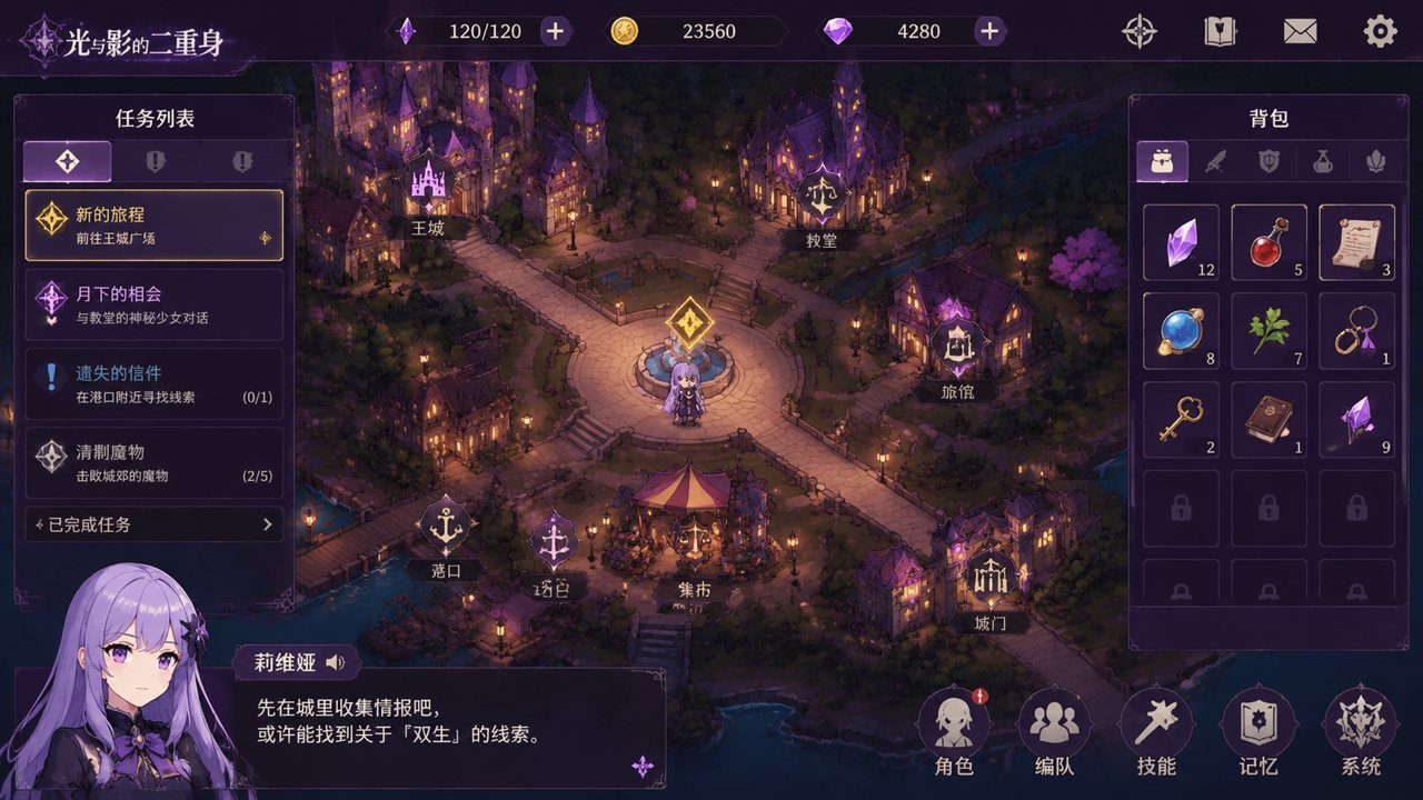 光与影的二重身 角色养成 页面配图 2