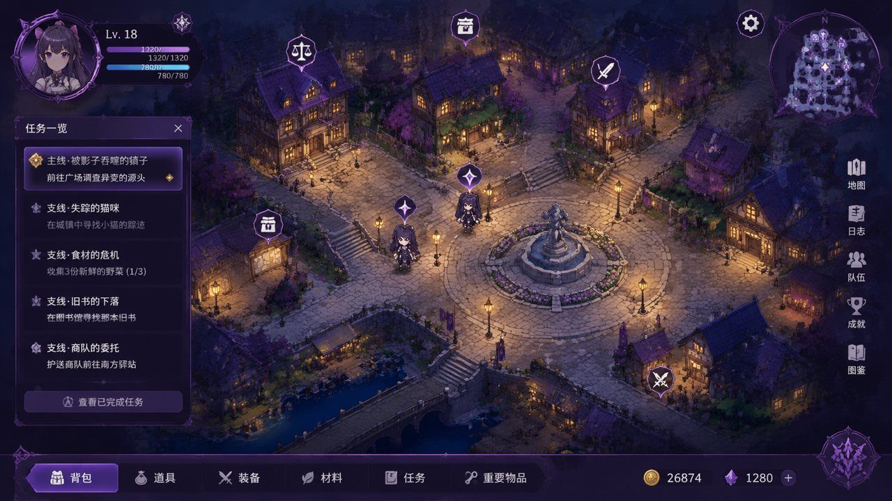 光与影的二重身 玩法展示 实机截图 2